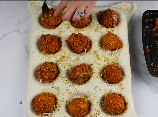 Meatball Garlic Knots - Step 7